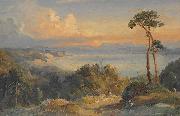 unknow artist Evening at Lake Constance oil painting picture wholesale